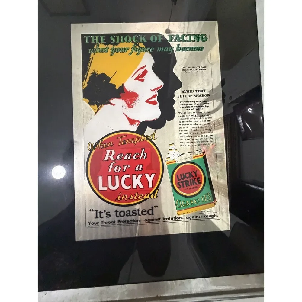 Vtg. Lucky Strike cigarettes  